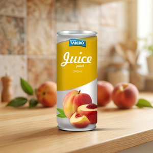 Jugo de Guayaba y Zanahoria de Origen Vietnamita, Fabricante de Bebidas Tan Do, Certificado ISO/HACCP/HALAL, en Lata - Product Image 2