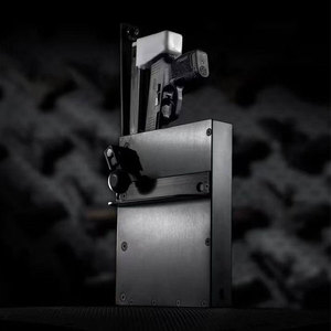 Tácticas de disparo rápido de armas pequeñas portátiles ocultas montadas <span class=keywords><strong>en</strong></span> el automóvil con equipo, seguro, caja de pistola de Metal antirrobo - Product Image 2
