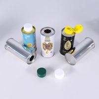 Boîtes métalliques rondes scellées de 100 ml, 250 ml, 500 ml pour l'emballage d'huiles végétales, d'olive et de noix de qualité supérieure – Vente en gros directe usine