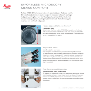 Microscope numérique LED <span class=keywords><strong>Leica</strong></span> DM1000, stéréoscopique, biologique, binoculaire, garantie 1 an - Product Image 4