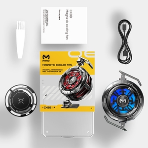 Nouveau refroidisseur de téléphone portable à pince arrière magnétique sans fil haute puissance 18W congelé pour les jeux pour Android pour iphone pour Pad <span class=keywords><strong>MEMO</strong></span> CX08 - Product Image 5