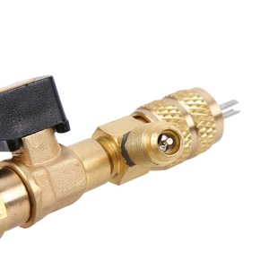 Herramienta de Reparación Automotriz, Llave Metálica para Instalar y Extraer Válvulas de Refrigerante R22 R410A, Accesorio a Prueba de Fugas - Product Image 4