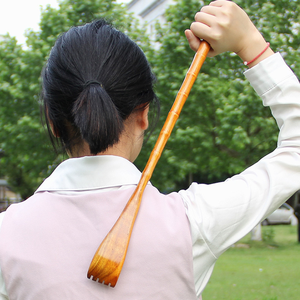Goresan Punggung Kayu Grosir Alat Pijat Diri Goresan Pada Badan Penggaruk Punggung Tangan Kayu - Product Image 1