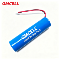 Batería Recargable de Iones de Litio GMCELL 18650 2600mAh 3.7V Grado A para Banco de Energía, Dispositivos Electrónicos Pequeños, Certificación UN38.3