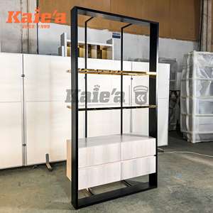 Présentoir à vin/vêtements/sacs OEM avec étagères en verre pour magasin de détail, meubles de magasin, meubles de <span class=keywords><strong>maison</strong></span> - Product Image 4