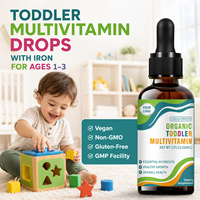 Multivitamines pour enfants, vitamines liquides pour tout-petits, gouttes pour enfants, soutien immunitaire et bien-être général