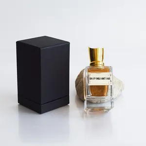 Frascos de perfume luxuosos 30ml 50ml 100ml frasco de vidro de perfume frascos vazios com caixa de embalagem