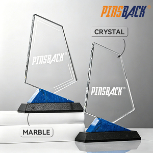 Trofeo de Cristal 3D Hecho a Mano, Recuerdo Conmemorativo, Diseño Personalizado, Acabado Pulido Duradero, Impresión a Color, Personalizado - Product Image 3