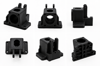 Pièces en plastique personnalisées imprimées en 3D, fabrication rapide de prototypes en PETG, composants industriels fonctionnels OEM ODM