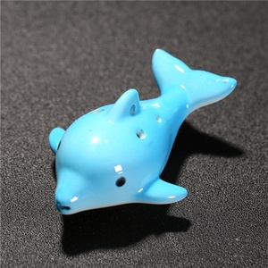 โลมาโอคารินาเซรามิก6หลุมขนาดใหญ่ปลาโลมาโอคารินา6หลุมขนาดกลาง - Product Image 5