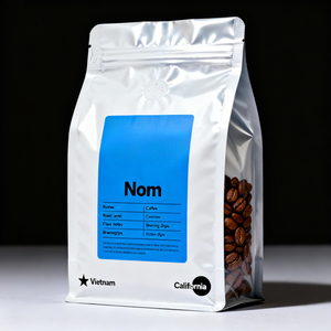 Tùy chỉnh in Bên Cửa Sổ túi Cà phê với dây kéo hàng rào cao bảo vệ túi cà phê cho thực phẩm sử dụng cho hạt cà phê - Product Image 5