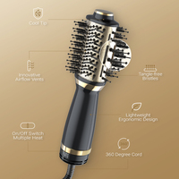 Nouvelle conception populaire 700W sèche-cheveux séchage Mini brosse à Air chaud avec une étape trois réglages de chaleur brosse de sèche-cheveux pour le voyage