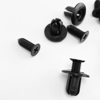 8mm Universal Nylon & POM Auto Rivet Fastener New Condition pour porte pare-chocs couverture garde-boue pare-chocs pince de retenue