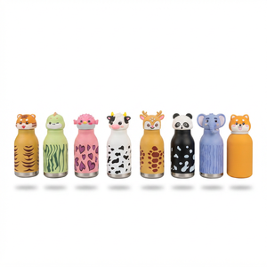 <span class=keywords><strong>Botella</strong></span> <span class=keywords><strong>de</strong></span> Agua Infantil Personalizada al por Mayor, Moderna, <span class=keywords><strong>de</strong></span> Acero Inoxidable, Aislada al Vacío, a Prueba <span class=keywords><strong>de</strong></span> Fugas, Libre <span class=keywords><strong>de</strong></span> BPA, con Diseño <span class=keywords><strong>de</strong></span> Cabezas <span class=keywords><strong>de</strong></span> Animales - Product Image 6