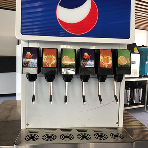 Vente chaude 218B6S Restaurant Distributeur De Boissons Soda Fontaine Cola <span class=keywords><strong>Machine</strong></span> À Boissons Gazeuses - Product Image 6