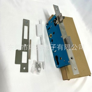 กุญแจล็อคอัจฉริยะ Qleung 6085 ตัวล็อคสแตนเลส พร้อมระบบสแกนลายนิ้วมือและรหัสผ่าน เพื่อความปลอดภัยของประตู - Product Image 4