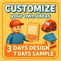 Nuevo Modelo Personalizado de Gasolinera para Escena de Laboratorio, Bloques de Construcción de Coches, Regalo Personalizado con IP, Set de Bloques de Construcción de Plástico
