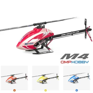 Helicóptero RC <span class=keywords><strong>OMPHOBBY</strong></span> M4 380 6CH 3D Flybarless con Motor Dual sin Escobillas de Accionamiento Directo BNF con Controlador de Vuelo - Product Image 2