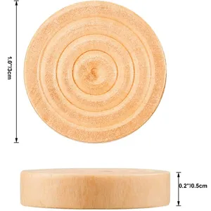 Pièces de dames de backgammon rondes en bois massif sur mesure pour accessoires de jeu d'échecs de backgammon pièces compactes de conception faite à la main