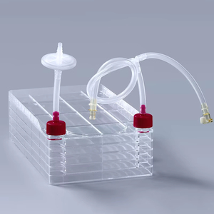 Sistema de Cultivo Adherente de 4 Capas EasyFill de Plástico Dedicado para Biología Celular, Tamaño 0.10 para Adición Conveniente de Medios (Cat. No. - Product Image 3