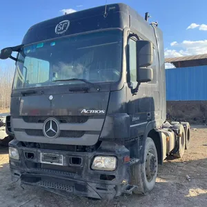 Tracteur d'occasion Actros 2644 Chassis Pompe à béton avec moteur diesel Moteur de pompe Distance maximale de transport horizontal 50m