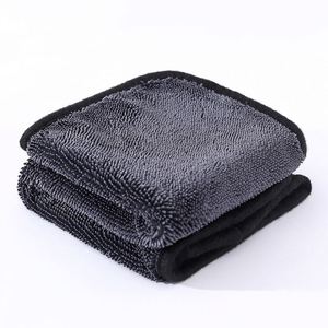 Toalla de Microfibra de Secado Rápido, Tejida, Rectangular, de Color Sólido, para Secar el Automóvil, para Detallado Automotriz y Uso Doméstico, Lavable a Máquina/Manual - Product Image 5