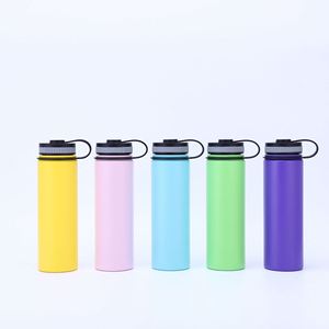 Cross-Border Exclusive 304 Stainless Steel Vacuum Car <b>Thermos</b> Mug Big-Bellied Space Kettle Portable Handle Large Capacity - Product Image 4