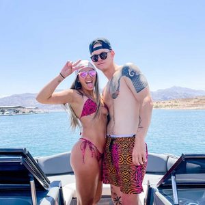 Ensemble <span class=keywords><strong>de</strong></span> maillots <span class=keywords><strong>de</strong></span> <span class=keywords><strong>bain</strong></span> pour couples, 2 pièces, imprimé léopard rayé personnalisé, tendance, pour <span class=keywords><strong>homme</strong></span> et femme, short <span class=keywords><strong>de</strong></span> plage pour <span class=keywords><strong>homme</strong></span> - Product Image 2