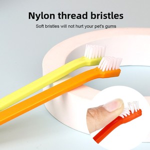 Groothandel Eenhoofdige Tandenborstel Voor Katten En Honden Mondreiniging Plastic Huisdierbenodigdheden - Product Image 4