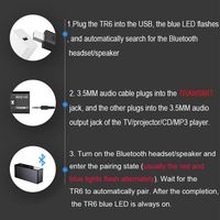 Mifa-haut-parleur bluetooth avec microphone intégré, transmetteur et récepteur, pour voiture, dents bleues, avec adaptateur sans fil, mains libres, appel téléphonique