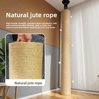 Arbre à chat et structure d'escalade de luxe, moderne, grand et classique, pour chats de grande taille, avec poteau à gratter épais en jute et bois massif