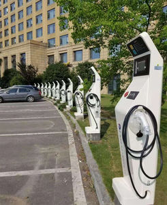 Caricabatterie da 40KW 50KW AC <span class=keywords><strong>E</strong></span> stazione di ricarica per bici EV Charger Point accessori EV - Product Image 4
