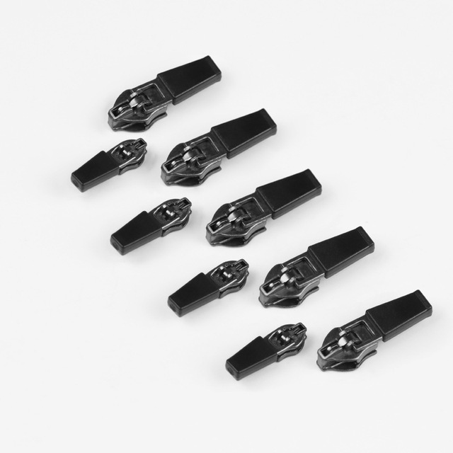 Nylon Sliders YG Head - Reverse-mounted Spring Head, Injection-Molded Garment Pull Tabs for Pants Pockets Custom Logo Available