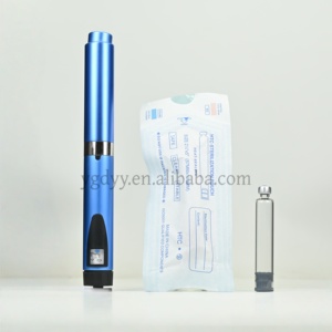 Blue Reusable Metal Syringe <b>Pen</b> V2 61IU Eco Friendly 3ml Short Stopper Cylinder Design Injection <b>Pen</b> for Skin Care Daily Use - Product Image 6