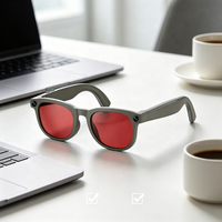 Meilleures lunettes intelligentes IA avec caméra 13,0 MP, capture vidéo 4K Ultra-HD, interaction tactile pour appels sans fil et musique
