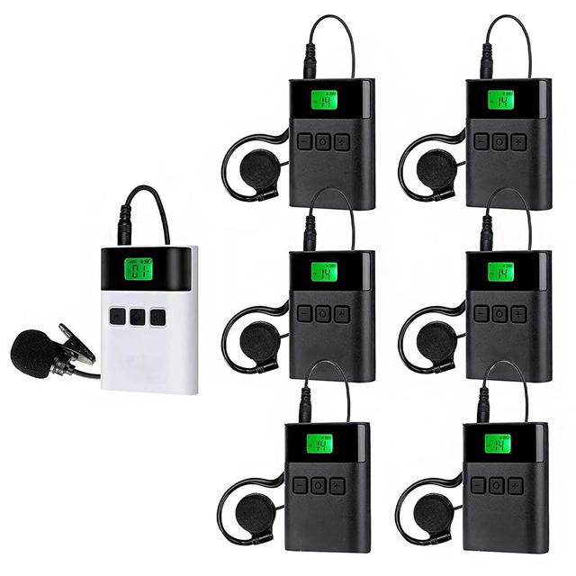 KT888 Wireless Walkie Talkie Long Range Communication Radios Tour Guide System A2523