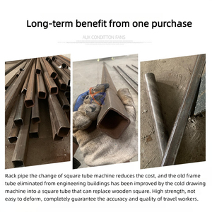 Tubo redondo automático personalizado a equipo de formación de tubo cuadrado de tubo ovalado - Product Image 3