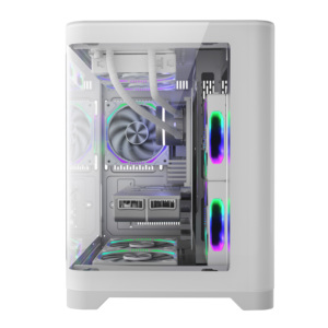 <span class=keywords><strong>Caja</strong></span> de PC <span class=keywords><strong>Gamer</strong></span> Económica de China, Directo de Fábrica, <span class=keywords><strong>Caja</strong></span> Vertical con Panel de Vidrio Templado Panorámico Curvo para Oficina - Product Image 4