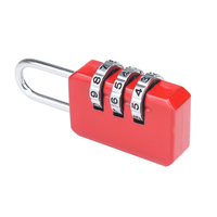 Petit cadenas miniature XMM-8012 pour valise, sécurité, mallette, serrure à combinaison, mot de passe à 3 chiffres, réinitialisation, alliage de zinc, serrure de sécurité