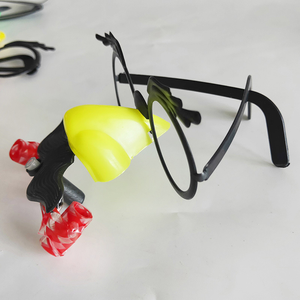 نظارات تنين بلاستيكية ممتعة كلاسيكية إبداعية لحية ضربة كبيرة مع عيون جوفي لعبة زخرفية للأطفال بالجملة من الشركة المصنعة - Product Image 4