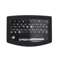 Kit de tournevis de précision magnétique 32-en-1 professionnel avec étui portable en ABS pour ordinateur portable, téléphone et montre