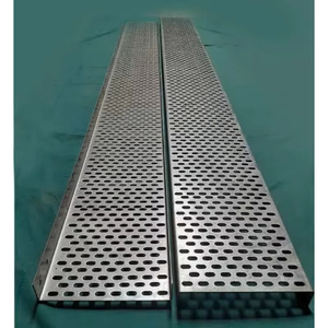 Support de gestion des câbles électriques en métal perforé galvanisé à chaud, robuste, pour usage industriel, vente en gros - Product Image 1