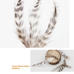 Plumas Rojas de Gallina para Manualidades, Joyería, Ropa - Accesorios para Varitas de Gato Hechas a Mano - Product Image 3