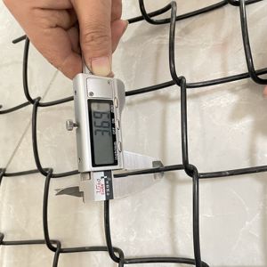 لفائف شبكة سياج حلقي مغطاة بالبلاستيك PVC، سياج حلقي بارتفاع 6 أقدام - Product Image 2