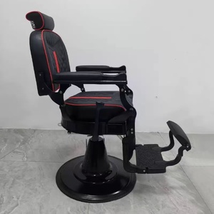 Sillón de barbero, sillón de peluquería para hombre, sillón de afeitar giratorio para <span class=keywords><strong>barber</strong></span>ía/salón de belleza, específico para salón - Product Image 3