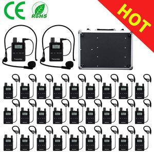 Rc2408 không dây <span class=keywords><strong>tour</strong></span> du lịch hướng dẫn Receiver Transmitter 2.4GHz intercom với Sạc Pin Lithium hajj chăn nuôi ngựa 2403-2483MHz - Product Image 6