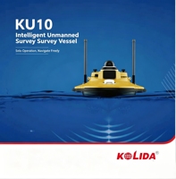 Lolida KU10, Sonar de Prospección Topográfica, Barco Autónomo Multihaz para Muestreo de Agua