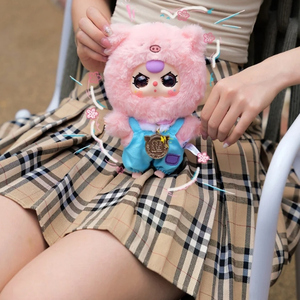 Bébé de trois ans cadeau Zodiac 2 génération pendentif en peluche <span class=keywords><strong>Anime</strong></span> marchandise jouet à la mode congelé décorations à collectionner congelé - Product Image 3