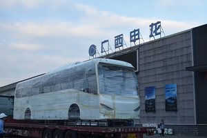 Autobus Passeggeri Diesel Manuale ad Alte Prestazioni Sunlong di Guangxi, Euro 3, 49 Posti, Autobus Intercity - Product Image 4