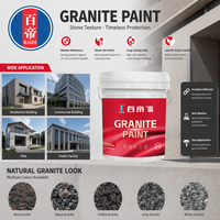 Peinture pour murs extérieurs en pierre à texture naturelle, peinture liquide pour granit